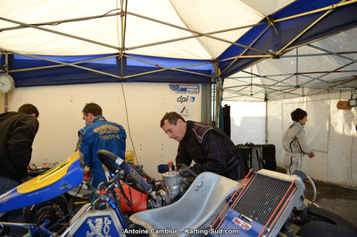 10/03/2013 : 1ère manche du Trophée Vincent Sanchez à Lavelanet (Photos Antoine Camblor) 2013 — karting