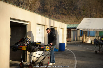 10/03/2013 : 1ère manche du Trophée Vincent Sanchez à Lavelanet (Photos Antoine Camblor) 2013 — karting