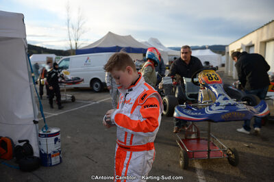 10/03/2013 : 1ère manche du Trophée Vincent Sanchez à Lavelanet (Photos Antoine Camblor) 2013 — karting