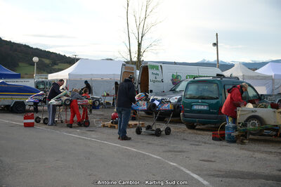 10/03/2013 : 1ère manche du Trophée Vincent Sanchez à Lavelanet (Photos Antoine Camblor) 2013 — karting