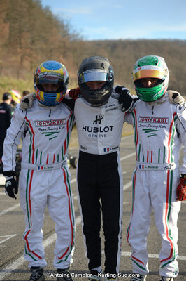 10/03/2013 : 1ère manche du Trophée Vincent Sanchez à Lavelanet (Photos Antoine Camblor) 2013 — karting