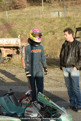 10/03/2013 : 1ère manche du Trophée Vincent Sanchez à Lavelanet (Photos Antoine Camblor) 2013 — karting
