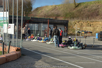 10/03/2013 : 1ère manche du Trophée Vincent Sanchez à Lavelanet (Photos Antoine Camblor) 2013 — karting