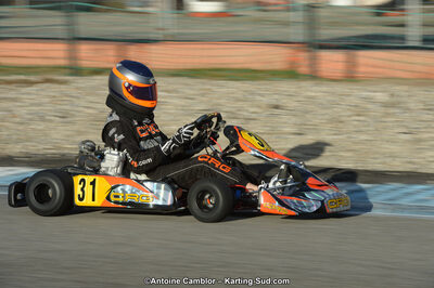 10/03/2013 : 1ère manche du Trophée Vincent Sanchez à Lavelanet (Photos Antoine Camblor) 2013 — karting