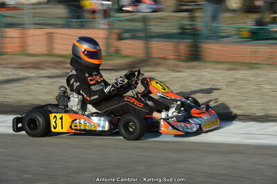 10/03/2013 : 1ère manche du Trophée Vincent Sanchez à Lavelanet (Photos Antoine Camblor) 2013 — karting