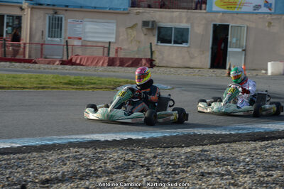 10/03/2013 : 1ère manche du Trophée Vincent Sanchez à Lavelanet (Photos Antoine Camblor) 2013 — karting