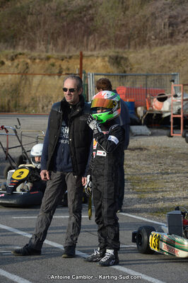 10/03/2013 : 1ère manche du Trophée Vincent Sanchez à Lavelanet (Photos Antoine Camblor) 2013 — karting