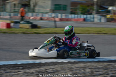 10/03/2013 : 1ère manche du Trophée Vincent Sanchez à Lavelanet (Photos Antoine Camblor) 2013 — karting