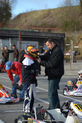 10/03/2013 : 1ère manche du Trophée Vincent Sanchez à Lavelanet (Photos Antoine Camblor) 2013 — karting