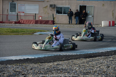 10/03/2013 : 1ère manche du Trophée Vincent Sanchez à Lavelanet (Photos Antoine Camblor) 2013 — karting