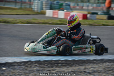 10/03/2013 : 1ère manche du Trophée Vincent Sanchez à Lavelanet (Photos Antoine Camblor) 2013 — karting