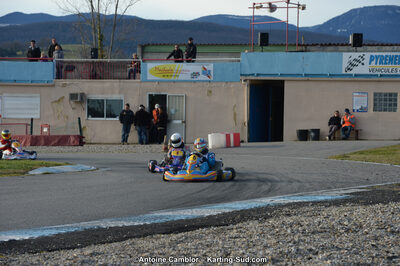 10/03/2013 : 1ère manche du Trophée Vincent Sanchez à Lavelanet (Photos Antoine Camblor) 2013 — karting