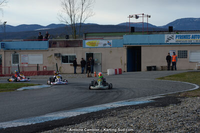 10/03/2013 : 1ère manche du Trophée Vincent Sanchez à Lavelanet (Photos Antoine Camblor) 2013 — karting