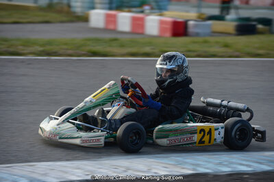 10/03/2013 : 1ère manche du Trophée Vincent Sanchez à Lavelanet (Photos Antoine Camblor) 2013 — karting