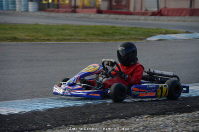 10/03/2013 : 1ère manche du Trophée Vincent Sanchez à Lavelanet (Photos Antoine Camblor) 2013 — karting