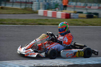 10/03/2013 : 1ère manche du Trophée Vincent Sanchez à Lavelanet (Photos Antoine Camblor) 2013 — karting