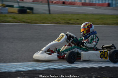 10/03/2013 : 1ère manche du Trophée Vincent Sanchez à Lavelanet (Photos Antoine Camblor) 2013 — karting