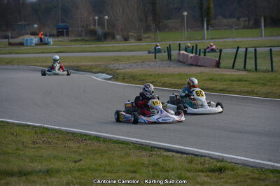 10/03/2013 : 1ère manche du Trophée Vincent Sanchez à Lavelanet (Photos Antoine Camblor) 2013 — karting