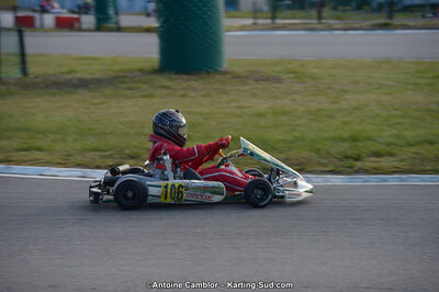 10/03/2013 : 1ère manche du Trophée Vincent Sanchez à Lavelanet (Photos Antoine Camblor) 2013 — karting