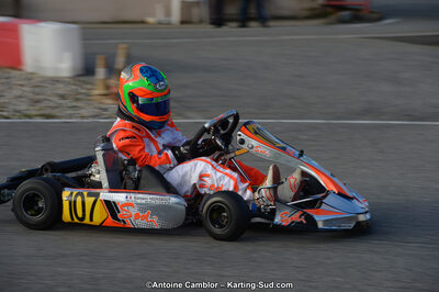 10/03/2013 : 1ère manche du Trophée Vincent Sanchez à Lavelanet (Photos Antoine Camblor) 2013 — karting