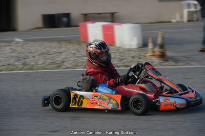 10/03/2013 : 1ère manche du Trophée Vincent Sanchez à Lavelanet (Photos Antoine Camblor) 2013 — karting