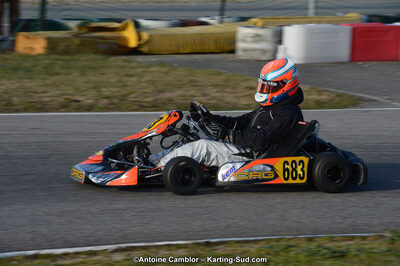10/03/2013 : 1ère manche du Trophée Vincent Sanchez à Lavelanet (Photos Antoine Camblor) 2013 — karting