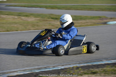 10/03/2013 : 1ère manche du Trophée Vincent Sanchez à Lavelanet (Photos Antoine Camblor) 2013 — karting