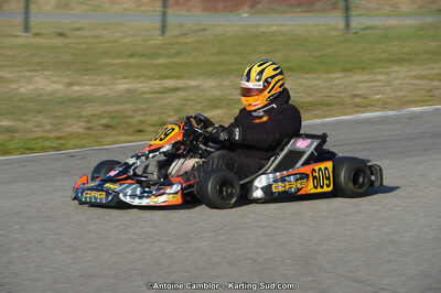 10/03/2013 : 1ère manche du Trophée Vincent Sanchez à Lavelanet (Photos Antoine Camblor) 2013 — karting