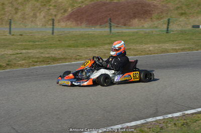 10/03/2013 : 1ère manche du Trophée Vincent Sanchez à Lavelanet (Photos Antoine Camblor) 2013 — karting
