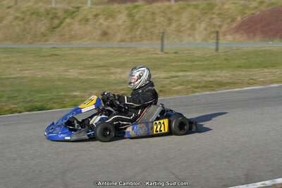 10/03/2013 : 1ère manche du Trophée Vincent Sanchez à Lavelanet (Photos Antoine Camblor) 2013 — karting