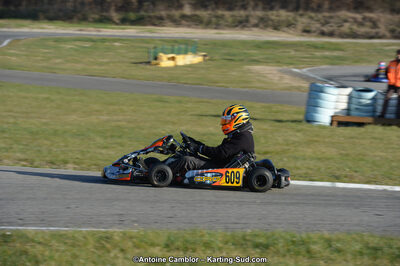 10/03/2013 : 1ère manche du Trophée Vincent Sanchez à Lavelanet (Photos Antoine Camblor) 2013 — karting