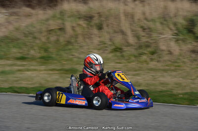 10/03/2013 : 1ère manche du Trophée Vincent Sanchez à Lavelanet (Photos Antoine Camblor) 2013 — karting