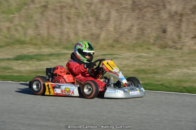10/03/2013 : 1ère manche du Trophée Vincent Sanchez à Lavelanet (Photos Antoine Camblor) 2013 — karting