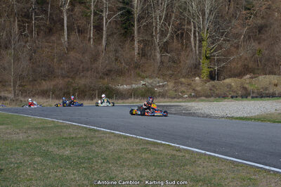 10/03/2013 : 1ère manche du Trophée Vincent Sanchez à Lavelanet (Photos Antoine Camblor) 2013 — karting