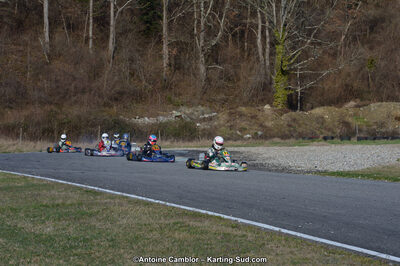 10/03/2013 : 1ère manche du Trophée Vincent Sanchez à Lavelanet (Photos Antoine Camblor) 2013 — karting