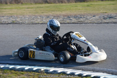 10/03/2013 : 1ère manche du Trophée Vincent Sanchez à Lavelanet (Photos Antoine Camblor) 2013 — karting