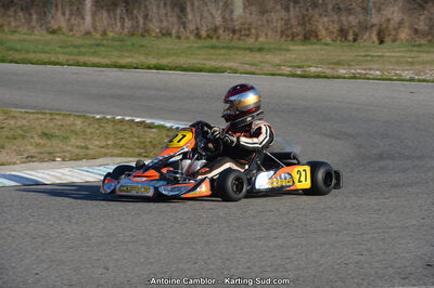 10/03/2013 : 1ère manche du Trophée Vincent Sanchez à Lavelanet (Photos Antoine Camblor) 2013 — karting