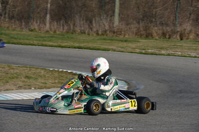 10/03/2013 : 1ère manche du Trophée Vincent Sanchez à Lavelanet (Photos Antoine Camblor) 2013 — karting