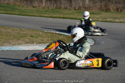 10/03/2013 : 1ère manche du Trophée Vincent Sanchez à Lavelanet (Photos Antoine Camblor) 2013 — karting