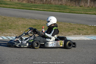 10/03/2013 : 1ère manche du Trophée Vincent Sanchez à Lavelanet (Photos Antoine Camblor) 2013 — karting