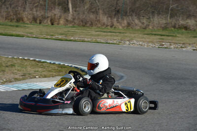 10/03/2013 : 1ère manche du Trophée Vincent Sanchez à Lavelanet (Photos Antoine Camblor) 2013 — karting