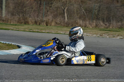 10/03/2013 : 1ère manche du Trophée Vincent Sanchez à Lavelanet (Photos Antoine Camblor) 2013 — karting