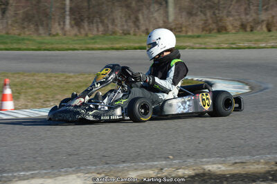 10/03/2013 : 1ère manche du Trophée Vincent Sanchez à Lavelanet (Photos Antoine Camblor) 2013 — karting
