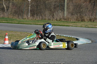 10/03/2013 : 1ère manche du Trophée Vincent Sanchez à Lavelanet (Photos Antoine Camblor) 2013 — karting