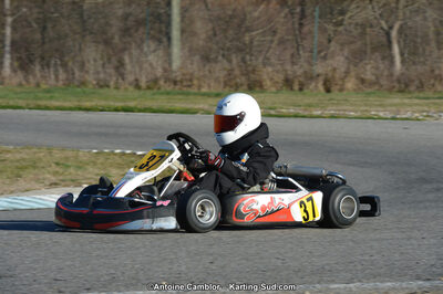 10/03/2013 : 1ère manche du Trophée Vincent Sanchez à Lavelanet (Photos Antoine Camblor) 2013 — karting