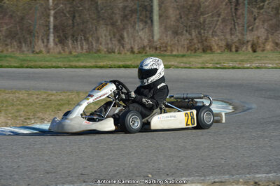 10/03/2013 : 1ère manche du Trophée Vincent Sanchez à Lavelanet (Photos Antoine Camblor) 2013 — karting