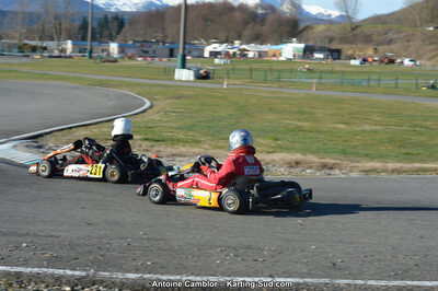 10/03/2013 : 1ère manche du Trophée Vincent Sanchez à Lavelanet (Photos Antoine Camblor) 2013 — karting