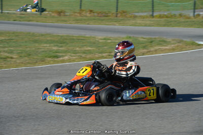 10/03/2013 : 1ère manche du Trophée Vincent Sanchez à Lavelanet (Photos Antoine Camblor) 2013 — karting