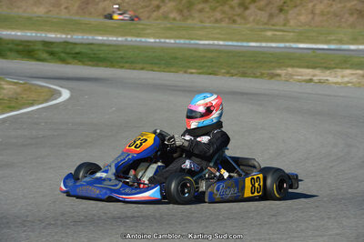 10/03/2013 : 1ère manche du Trophée Vincent Sanchez à Lavelanet (Photos Antoine Camblor) 2013 — karting