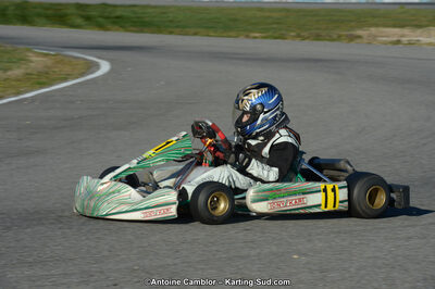 10/03/2013 : 1ère manche du Trophée Vincent Sanchez à Lavelanet (Photos Antoine Camblor) 2013 — karting